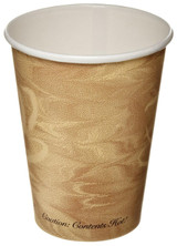 SOLO 412MSN-0029 Single-Sided Poly Paper Hot Cup, 12 oz. Capacity, Mistique (Case of 1,000)