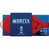 Brita 6-Cup Red Water Filter Pitcher 50769 602401