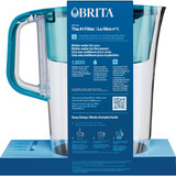 Brita Large Tahoe Teal 10-Cup Water Filter Pitcher 50686 600784