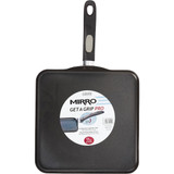 Mirro Get a Grip 2.0 11 In. Square Black Ceramic Griddle with Soft Touch Handle