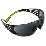 SecureFit™ 400 Series Protective Eyewear, Gray Poly Lens, Anti-Fog, Anti-Scratch, Black/Green Plastic Temples