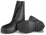 Ice Traction Rubber Overboots, 10" with Steel Spikes