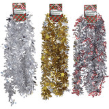 F C Young 8 Ft. Die-Cut Jumbo Colored Garland Assortment 66J-DIBA Pack of 12