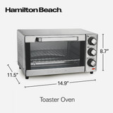 Hamilton Beach Toaster Oven 31401G 689024