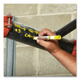Sharpie® Mean Streak Marking Stick, Broad Bullet Tip, Yellow 85005 USS-SAN85005