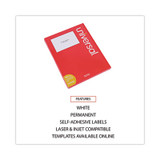 Universal® LABEL,DT,5.5X8.5,200,WH UNV80206 USS-UNV80206