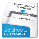 Cardinal® Poly Ring Binder Pockets, 8.5 x 11, Clear, 5-Pack 84010CB USS-CRD84010