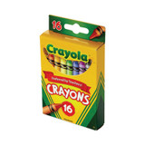 Crayola® Classic Color Crayons, Peggable Retail Pack, 16 Colors-pack 523016 USS-CYO523016