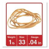 RUBBERBANDS,SIZE 33,1LB