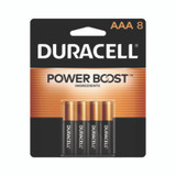 Duracell® Power Boost CopperTop Alkaline AAA Batteries, 8/Pack MN2400B8Z