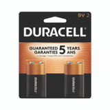 Duracell® Coppertop Alkaline 9v Batteries, 2/pack MN1604B2Z