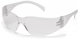 Pyramex S4110S Intruder Safety Glasses, Clear Lens, 100% Polycarbonate