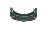 V-Gard Visor Frame for General Purpose, For All MSA Slotted Caps, Black, Debris Control Sold Separately