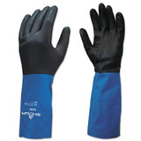 CHM Series Gloves, Large, Black/Blue