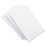 Universal® Unruled Index Cards, 5 X 8, White, 100/pack UNV47240