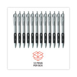 Universal™ PEN,GEL,RETRCT,0.7MM,BK 39720 USS-UNV39720
