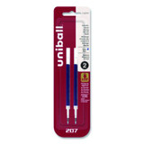 uniball® REFILL,GEL207,RBL,BE,2PK 71207PP