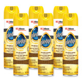 Pledge® Furniture Polish, Lemon, 14.2 Oz Aerosol Spray, 6/carton 301168