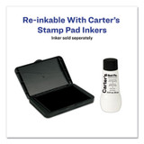 Carter\\'s™ Pre-Inked Felt Stamp Pad, 4.2"5x 2.75", Black 21081 USS-AVE21081