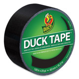 Duck® Colored Duct Tape, 3" Core, 1.88" X 20 Yds, Black 1265013