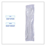 Boardwalk® SPOON,SOUP,PS,WH BWKSOUPHWPSWH USS-BWKSOUPHWPSWH