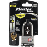 Master Lock 1-3/4 In. Laminated Stainless Steel Keyed Padlock with 1-1/2 In. Shackle