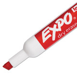 EXPO® Low-Odor Dry-Erase Marker, Broad Chisel Tip, Red, Dozen 80002 USS-SAN80002