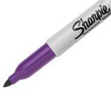 Sharpie® Fine Tip Permanent Marker, Fine Bullet Tip, Purple, Dozen 30008 USS-SAN30008