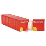Universal® Invisible Tape, 1" Core, 0.75" X 36 Yds, Clear, 12/pack UNV83436VP
