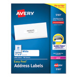 Avery® LABEL,ADRS,1X4,20/SH 05161
