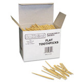 TOOTHPICKS,FLAT,2500/PK