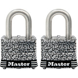 Master Lock 1-9/16 Lock W/Ss Shk 2pk 3SSTHC