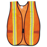 MCR™ Safety VEST,SAFETY,2" STRIPE,OR V201R