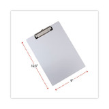 Universal® CLIPBOARD,8.5"X11" STD,AL UNV40301 USS-UNV40301