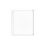 Cardinal® Expanding Zipper Binder Pockets, 8.5 x 11, Clear, 3/Pack 14201