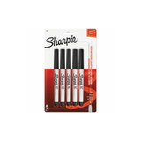 Sharpie® MARKER,SHARPIE,UFN,BK,5PK 37665PP