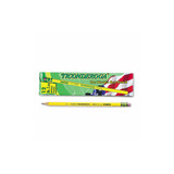 Ticonderoga® Pencils, F (#2.5), Black Lead, Yellow Barrel, Dozen X13885