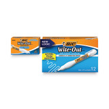 BIC® Wite-Out Shake 'n Squeeze Correction Pen, 8 Ml, White WOSQP11 WHI USS-BICWOSQP11