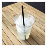 Boardwalk® STRAW,7 3-4 JUMBO,WRP,BK BWKJSTW775B USS-BWKJSTW775B