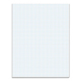 TOPS™ Quadrille Pads, Quadrille Rule (5 Sq/in), 50 White 8.5 X 11 Sheets 33051