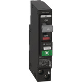 Square D QO 15A Single-Pole CAFCI Mini Dual Function Circuit Breaker QO115PAFC 536216