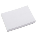 Universal® Unruled Index Cards, 4 X 6, White, 500/pack UNV47225