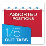 Pendaflex® FOLDER,HANG,LTR,25-BX,AST 04152 1-5 ASST USS-PFX415215ASST