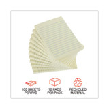 Universal® NOTE,4X6 RCYC,12-PK,YW UNV28073 USS-UNV28073