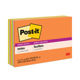 Post-it® Notes Super Sticky NOTE,MEETING,6X4,NE 6445-SSP