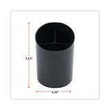 CUP,BIG PENCIL HOLDER,BK