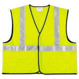 MCR™ Safety VEST,SAFETY,2"STRP,XL,LIM VCL2SLXL