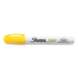 Sharpie® Permanent Paint Marker, Medium Bullet Tip, Yellow 35554 USS-SAN35554