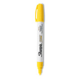 Sharpie® Permanent Paint Marker, Medium Bullet Tip, Yellow 35554