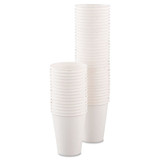 CUP,PPR HOT 8OZ,WHI